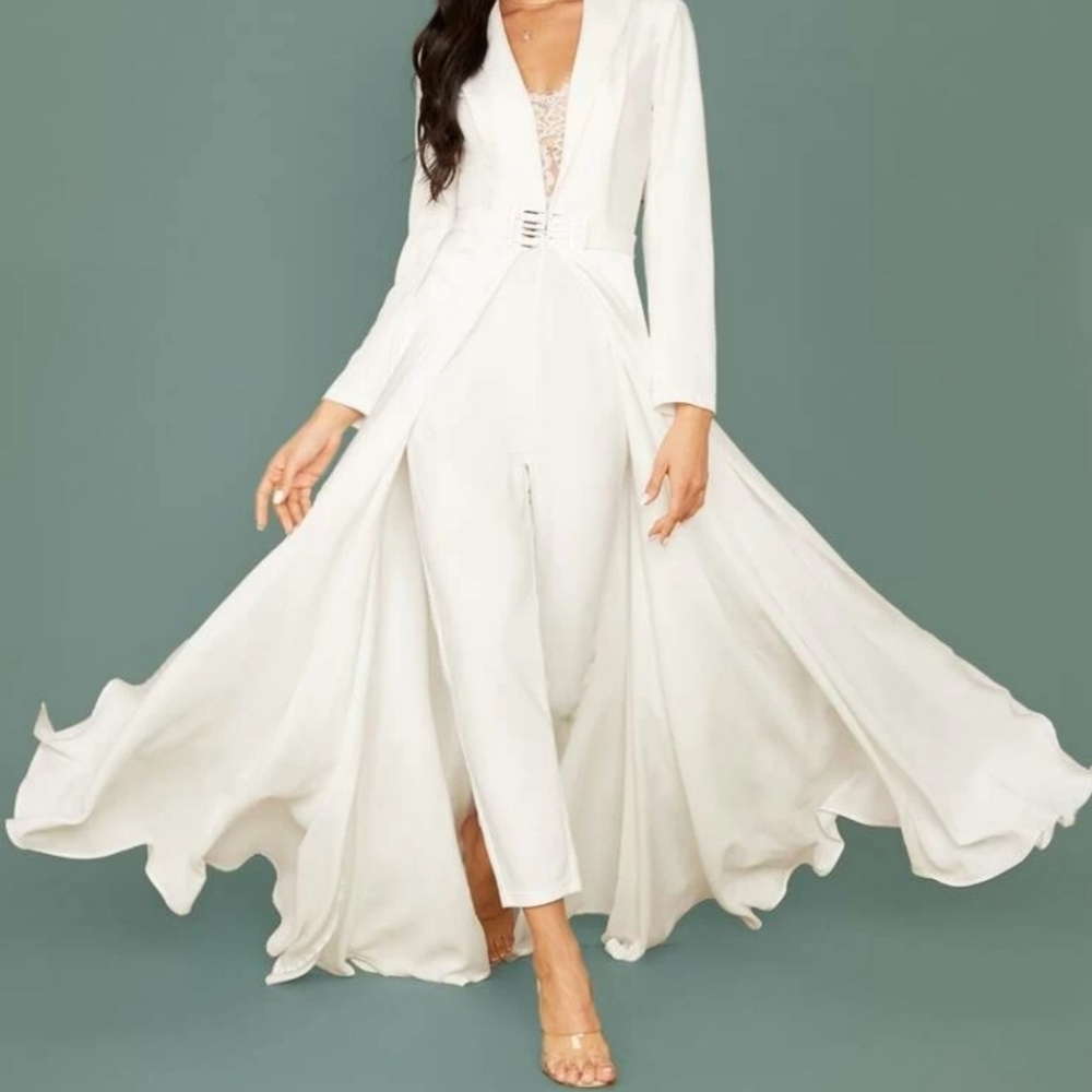 Shien jumpsuit with cape